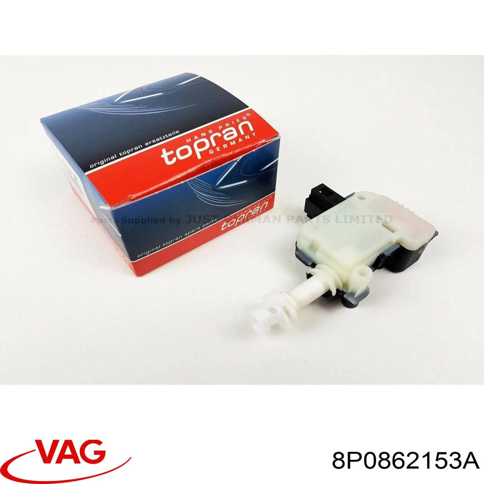 Cerradura de la tapa del depósito de combustible VAG 8P0862153A