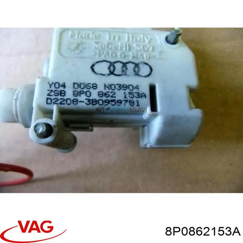 Comprar 8P0862153A VAG Cerradura de la tapa del depósito de combustible