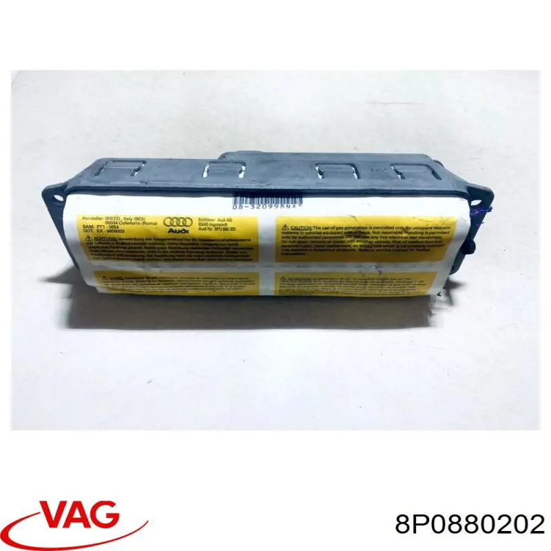 Airbag lateral del pasajero VAG 8P0880202 precio, desde 53,72 EUR