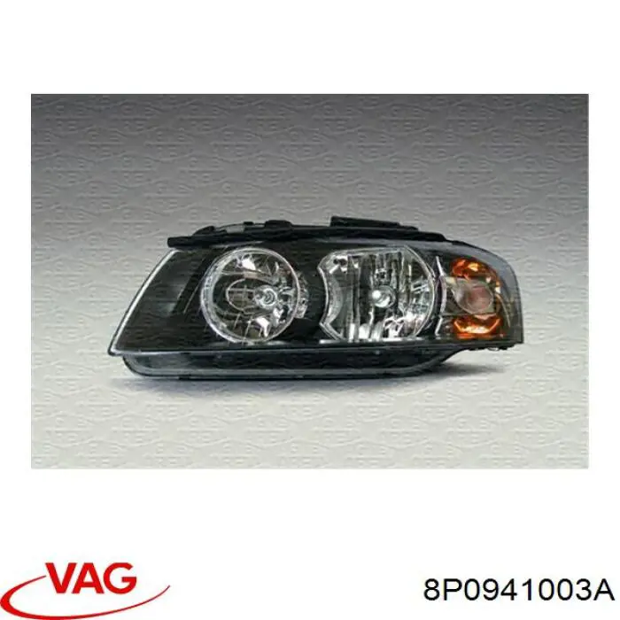Comprar 8P0941003A VAG Faro delantero izquierdo