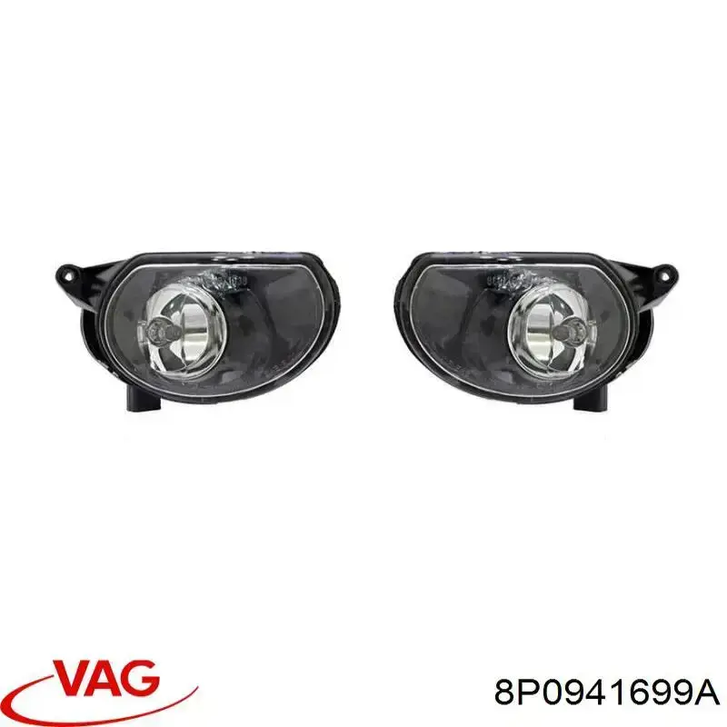 Comprar 8P0941699A VAG Luz antiniebla izquierdo