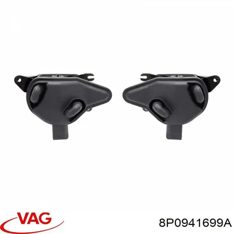 Luz antiniebla izquierdo 8P0941699A VAG