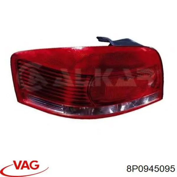 Piloto posterior exterior izquierdo Audi A3 Sportback (8PA)