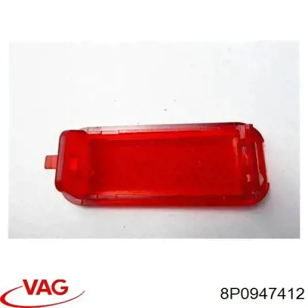 Comprar 8P0947412 VAG Reflector de parachoques trasero
