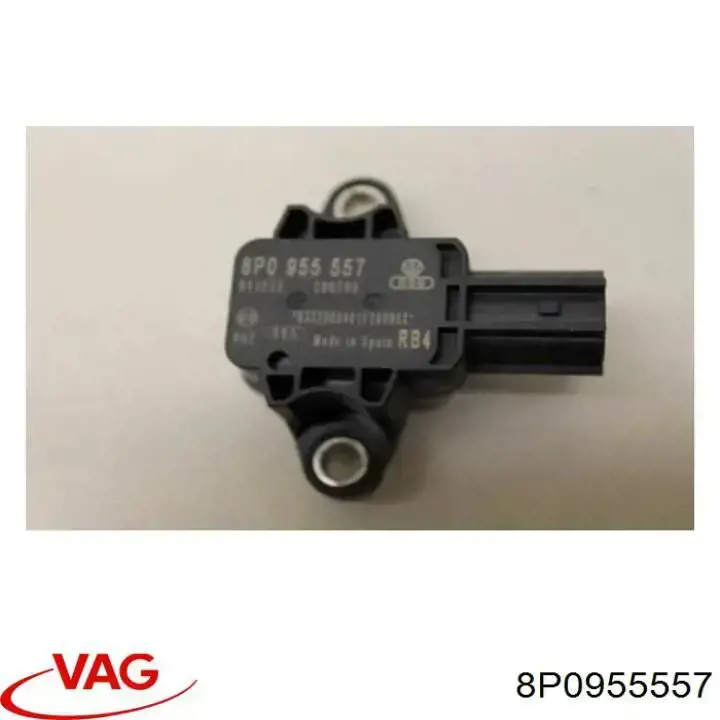 Sensor de airbag delantero VAG 8P0955557