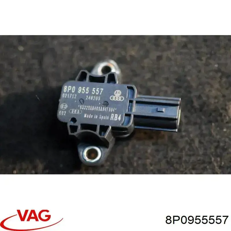 Sensor de airbag delantero VAG 8P0955557 precio, desde 30,49 EUR