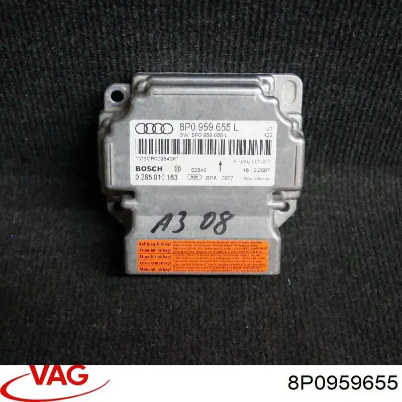 Comprar 8P0959655 VAG Módulo de control de airbag