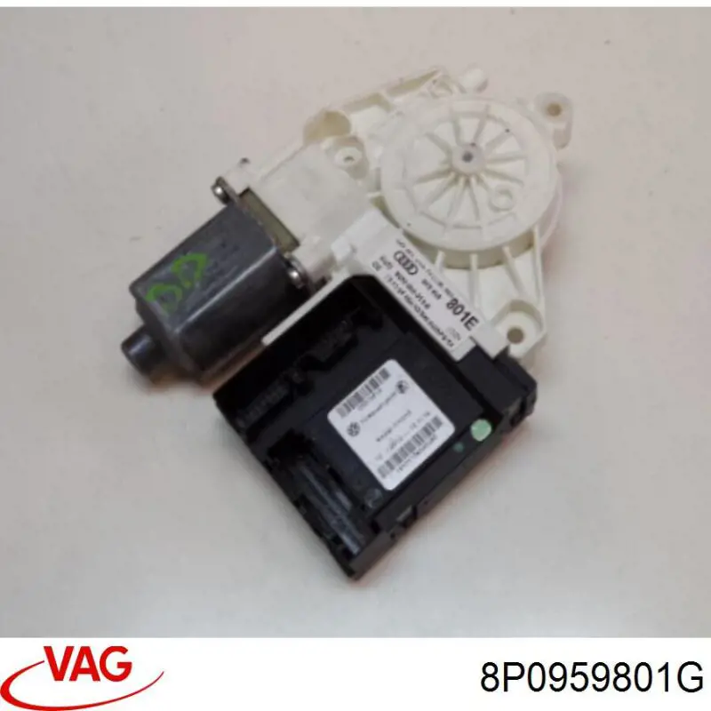 Motor eléctrico, elevalunas, puerta del conductor VAG 8P0959801G precio, desde 103,09 EUR