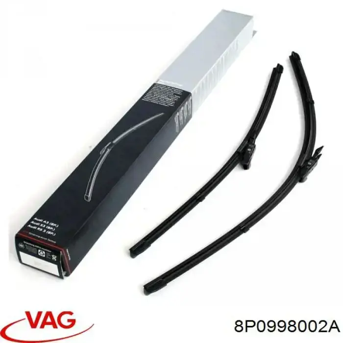 Escobillas delanteras VAG 8P0998002A precio, desde 21,46 EUR