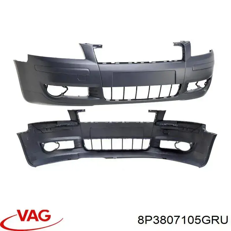 Comprar 8P3807105GRU VAG Defensa delantera