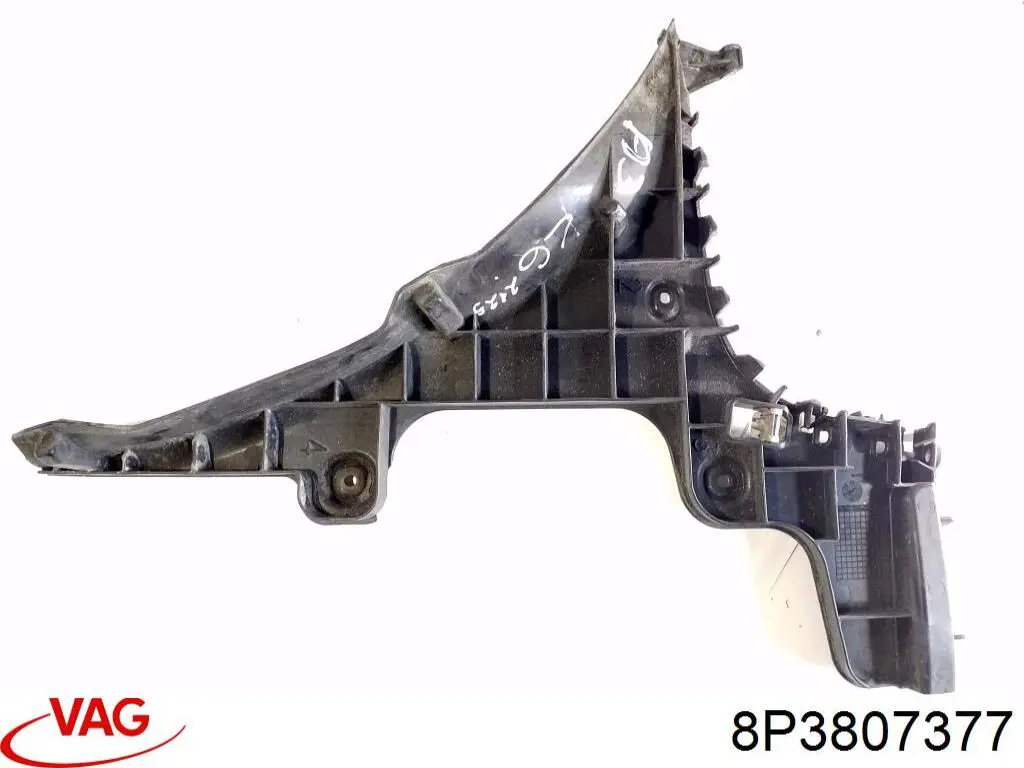 Guía izquierda del parachoques trasero VAG 8P3807377B precio, desde 12,98 EUR