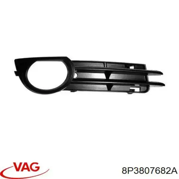 Tapa de rejilla de faro antiniebla delantero derecho VAG 8P3807682A precio, desde 15,94 EUR