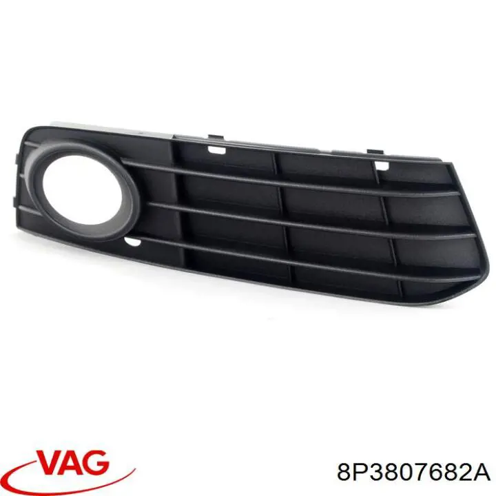 Tapa de rejilla de faro antiniebla delantero derecho VAG 8P3807682A precio, desde 15,04 EUR