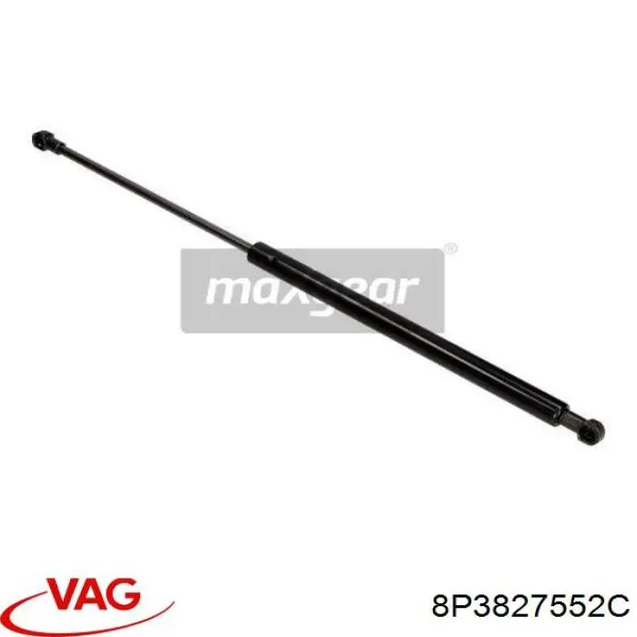 Muelle neumatico maletero VAG 8P3827552C