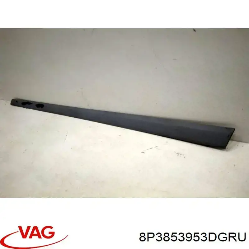 Moldura de puerta delantera izquierda VAG 8P3853953D precio, desde 31,69 EUR