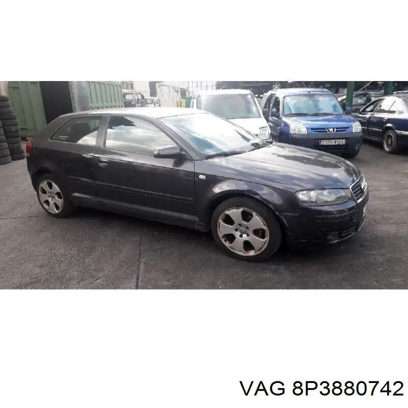 Comprar 8P3880742 VAG Airbag de cortina lateral derecha