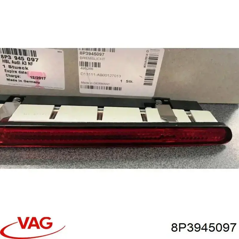 Lampara de luz de freno adicional  VAG 8P0945097 precio, desde 70,92 EUR