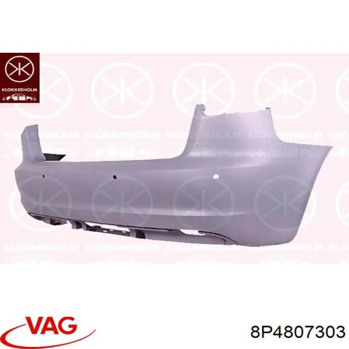 Paragolpes VAG 8P4807303 precio, desde 131,66 EUR