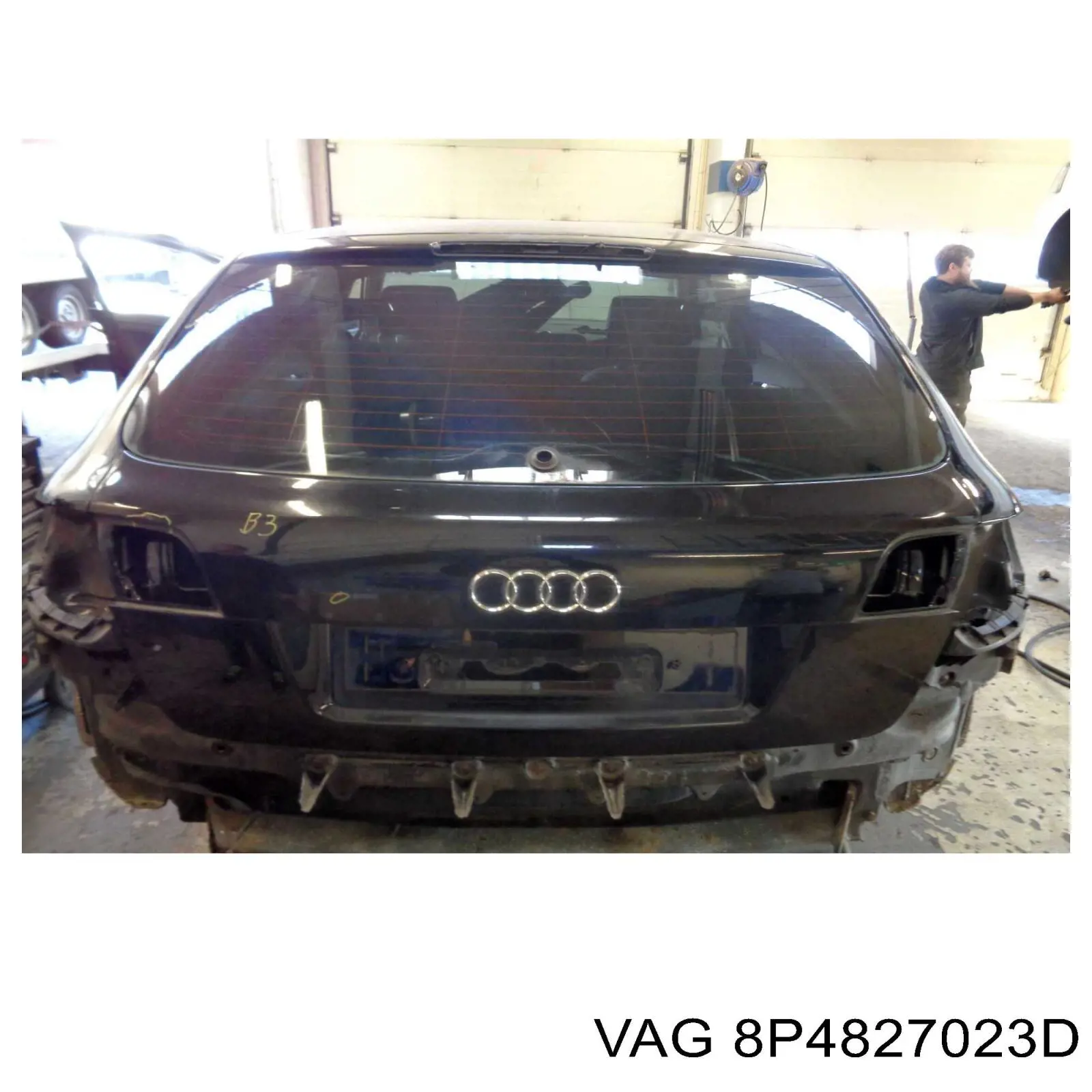 Puerta de maletero Audi A3 Sportback