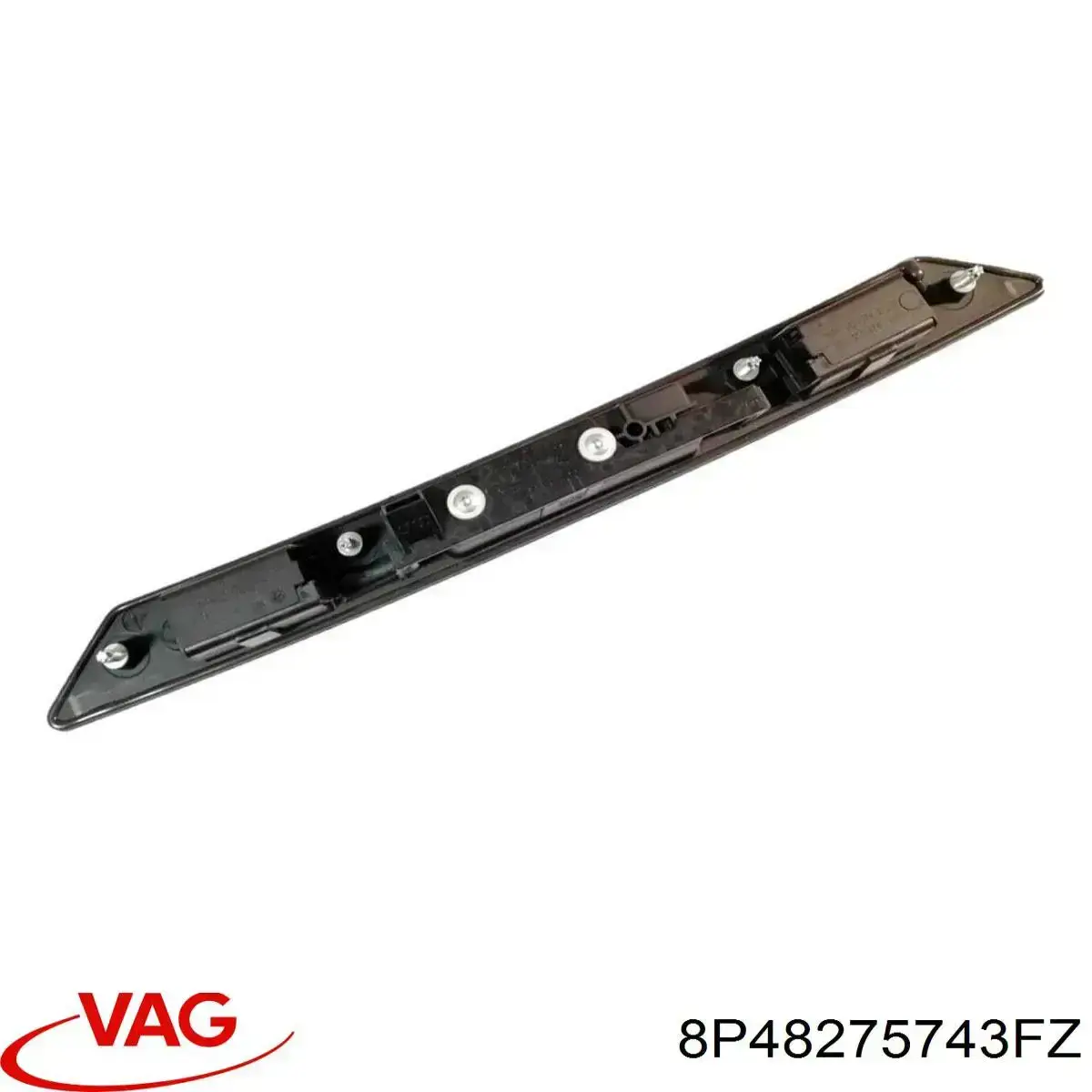 Comprar 8P48275743FZ VAG Moldura de tapa de maletero