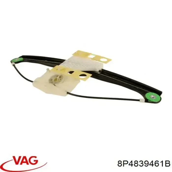 Mecanismo de elevalunas de la puerta trasera izquierda VAG 8P4839461B precio, desde 32,29 EUR