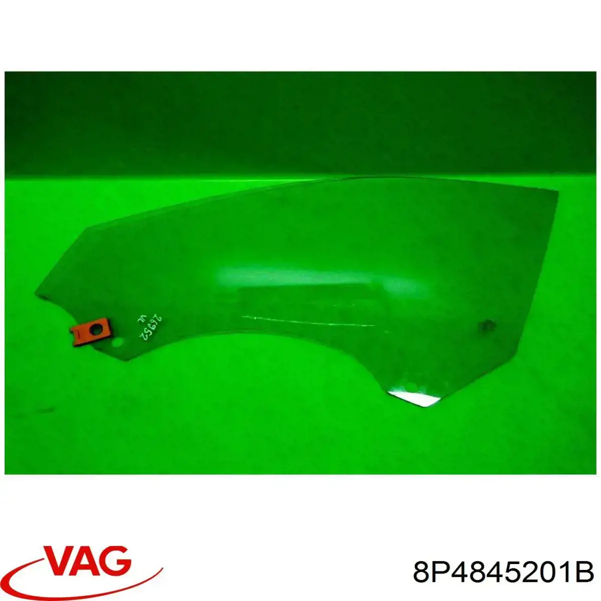 Vidrio de puerta del conductor VAG 8P4845201B precio, desde 41,47 EUR