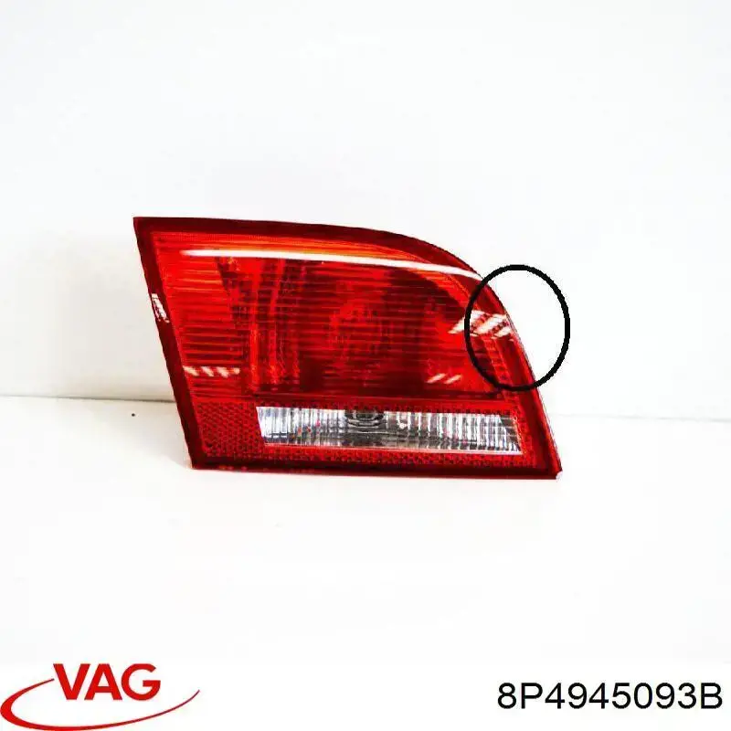 Piloto trasero interior izquierdo VAG 8P4945093B precio, desde 45,01 EUR