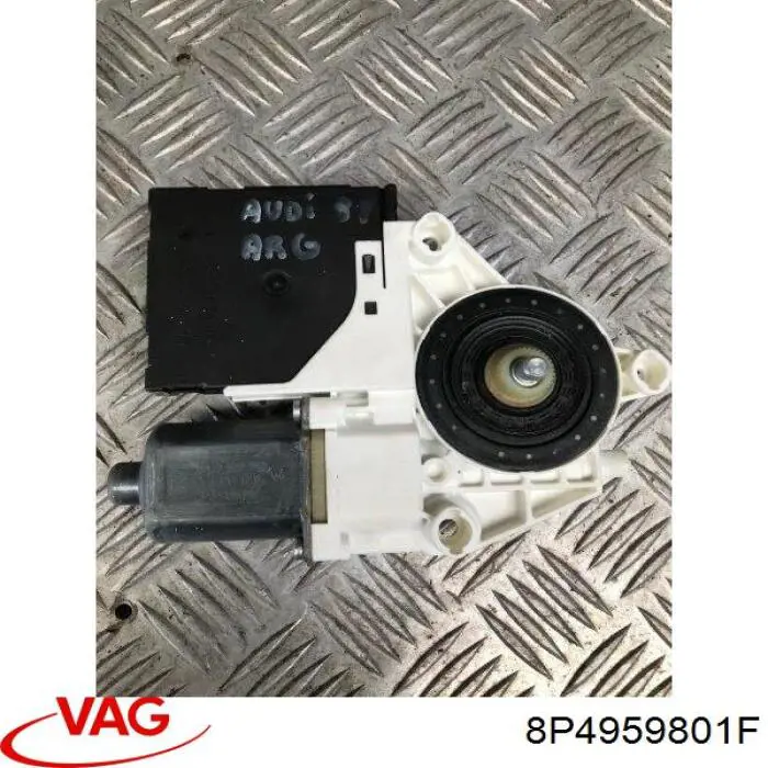 8P4959801E VAG motor eléctrico, elevalunas, puerta trasera izquierda