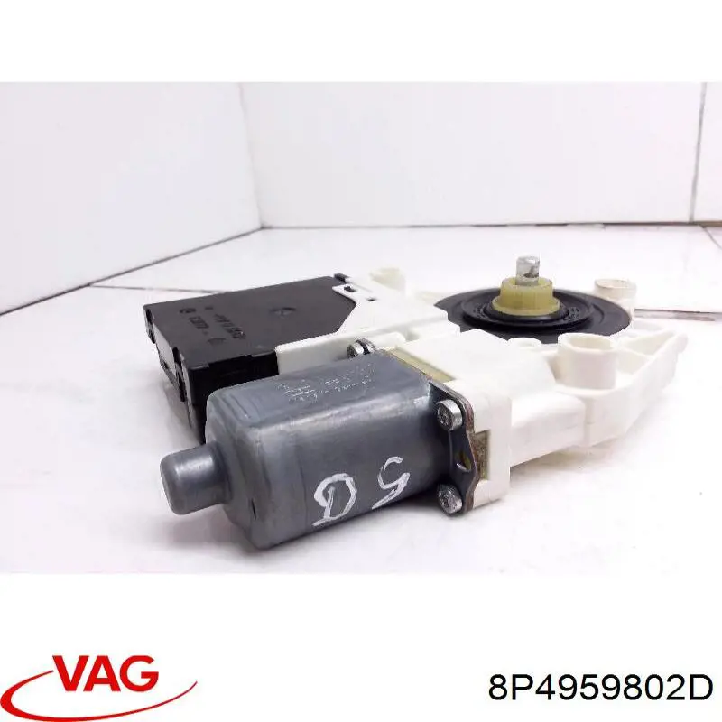 Comprar 8P4959802D VAG Motor del elevalunas de la puerta trasera derecha