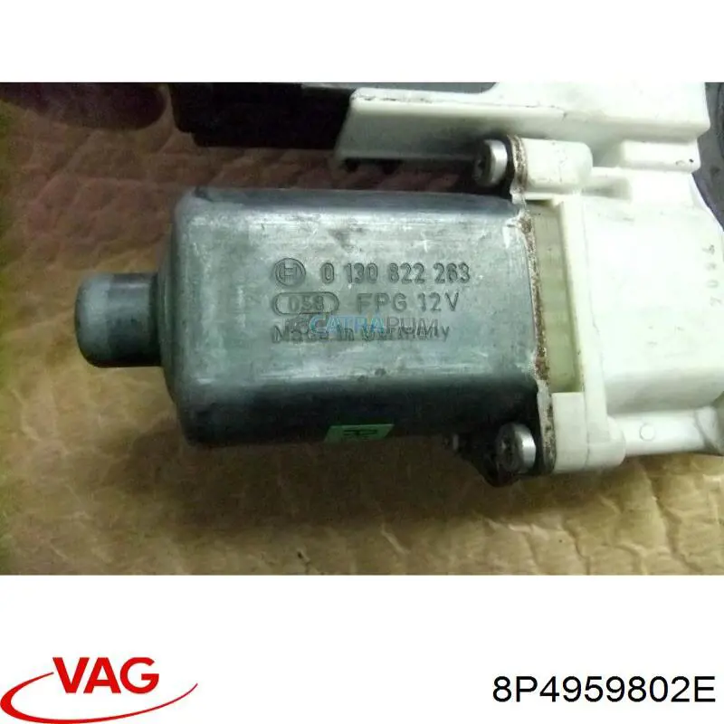 Comprar 8P4959802E VAG Motor del elevalunas de la puerta trasera derecha