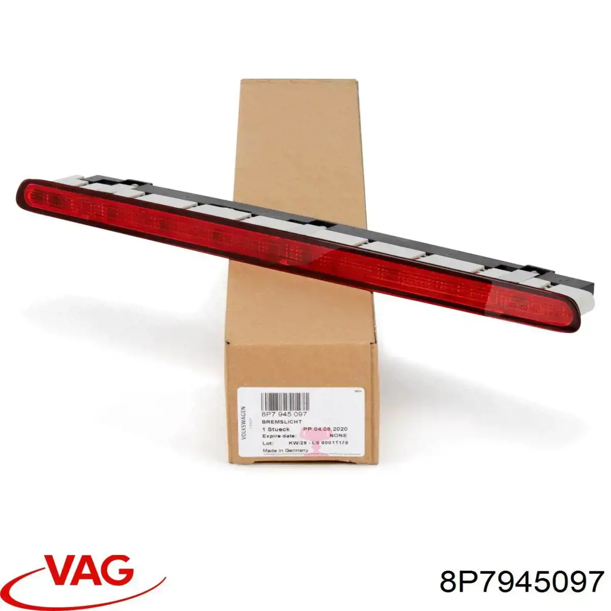 8P7945097 VAG Luz central de freno