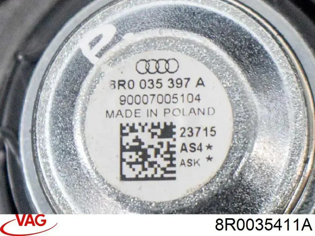 Comprar 8R0035411A VAG Altavoz de la puerta trasera