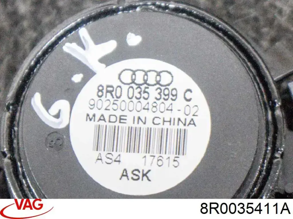 Altavoz de la puerta trasera 8R0035411A VAG