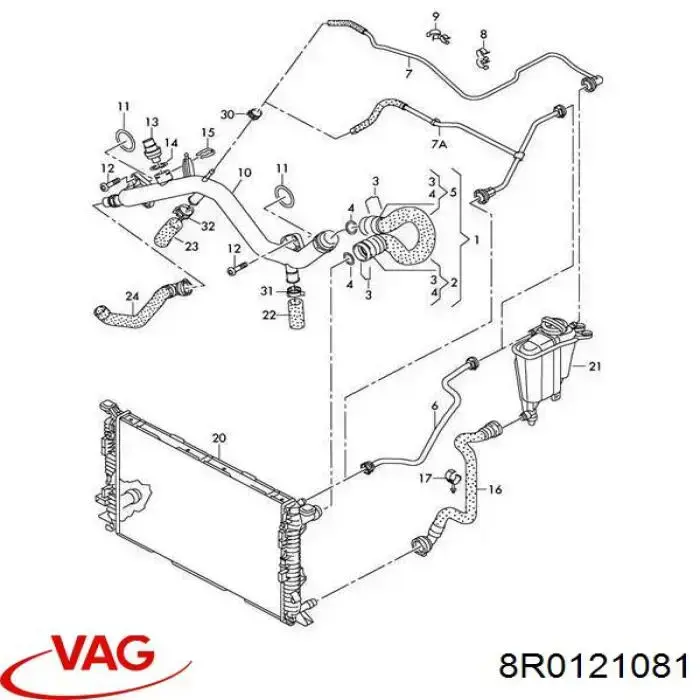 Comprar 8R0121081 VAG 