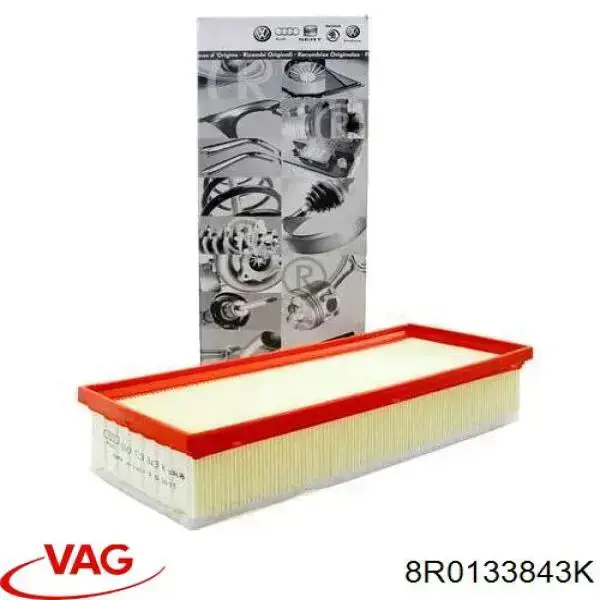 Casco de filtro de aire Audi A4 8K2