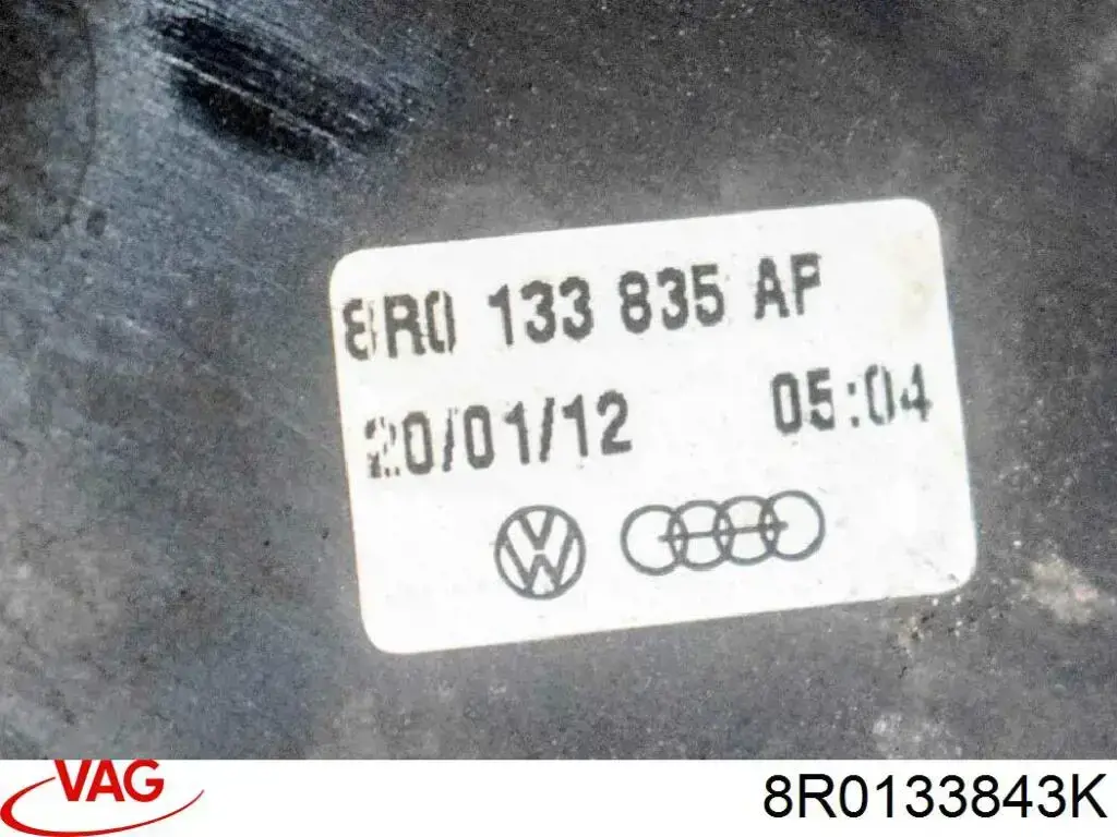 Casco de filtro de aire Audi A4 8K2