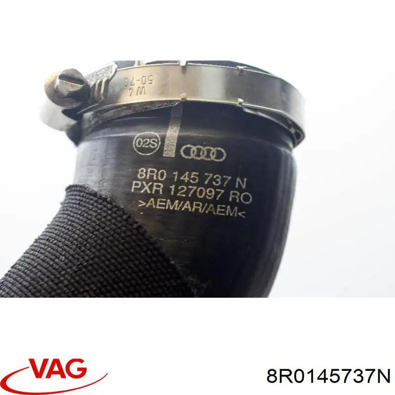 Tubo de admisión del cuerpo de mariposa 8R0145737N VAG