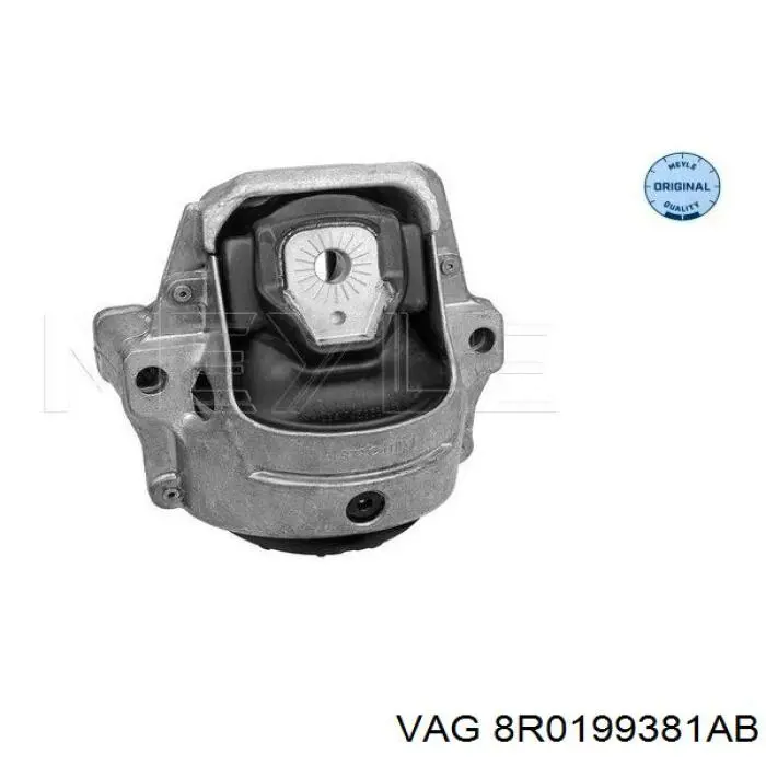 8R0199381AB VAG soporte de motor derecho