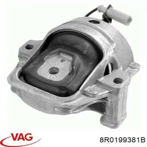 8R0199381B VAG Soporte de motor derecho