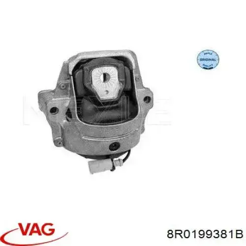 Soporte de motor derecho 8R0199381B VAG