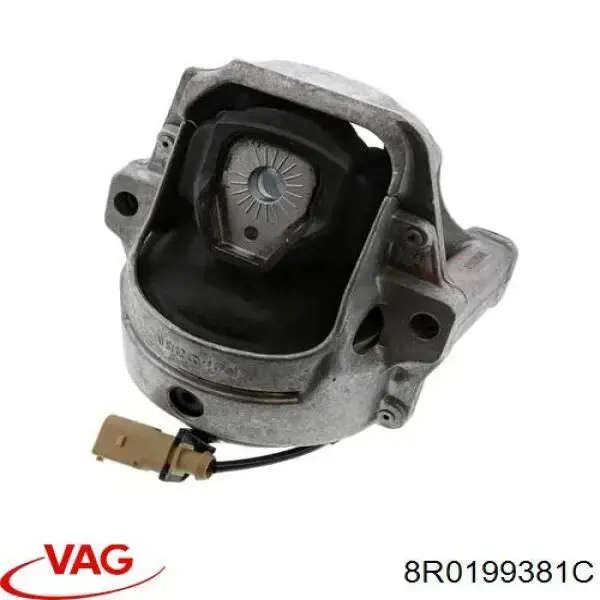 Soporte de motor izquierdo VAG 8R0199381C