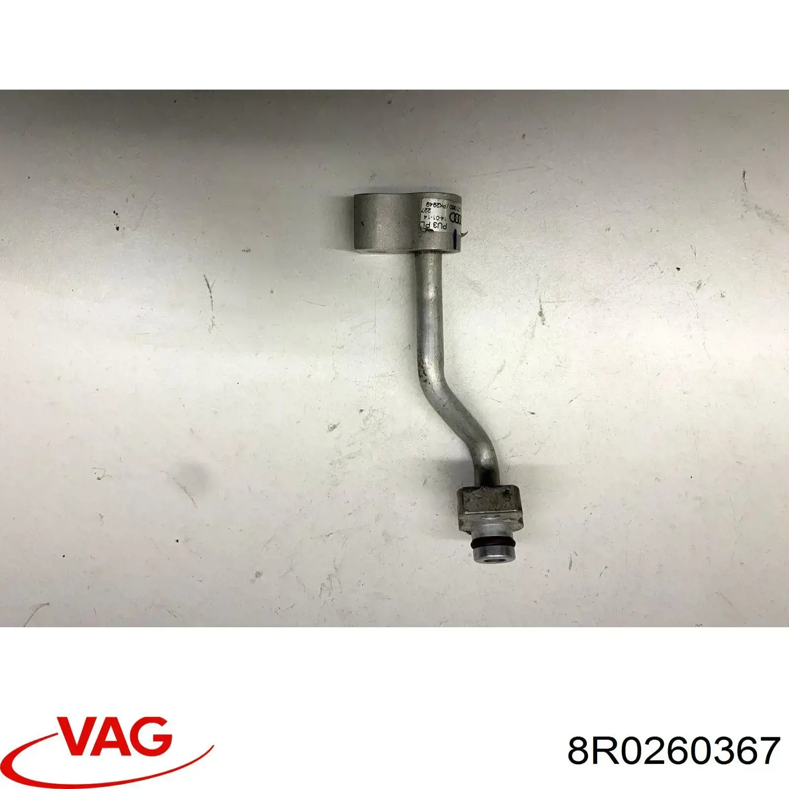 Manguera de aire acondicionado de condensador a evaporador 8R0260367 VAG