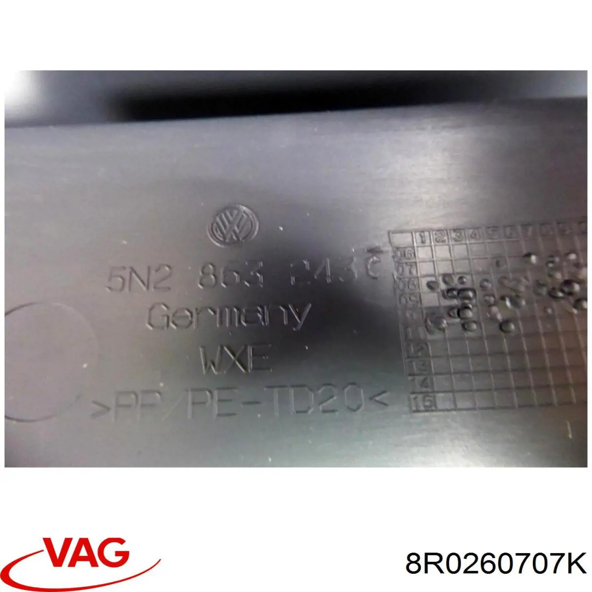 Comprar 8R0260707K VAG Manguera de aire acondicionado de evaporador al compresor