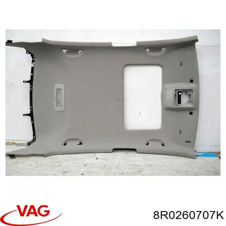 Manguera de aire acondicionado de evaporador al compresor 8R0260707K VAG