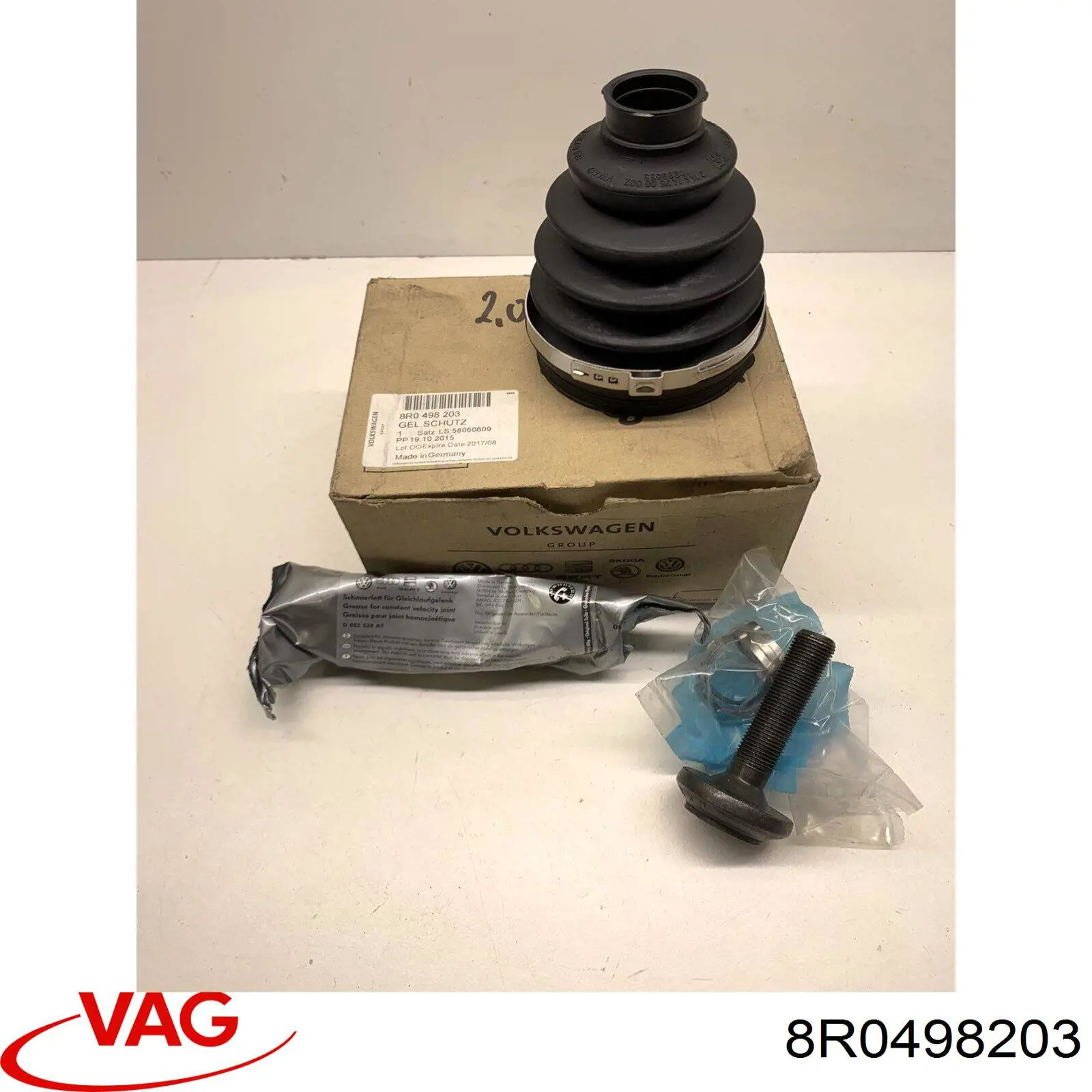 Fuelle semieje delantero exterior VAG 8R0498203