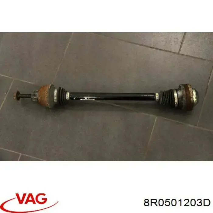 8R0501203D VAG Semieje trasero