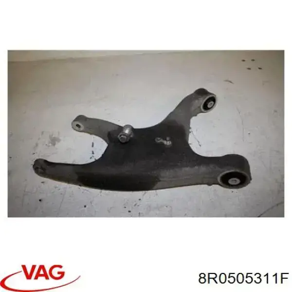 Brazo inferior izquierdo de la suspensión trasera VAG 8R0505311F