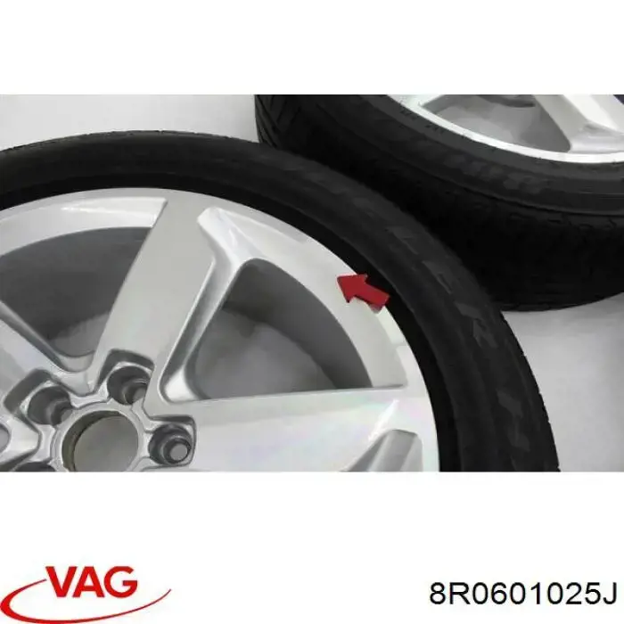 Llantas 8R0601025J VAG
