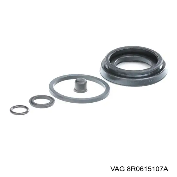 8R0615107E VAG Pinza de freno delantera izquierda