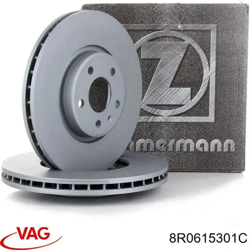 Disco de freno 8R0615301C VAG